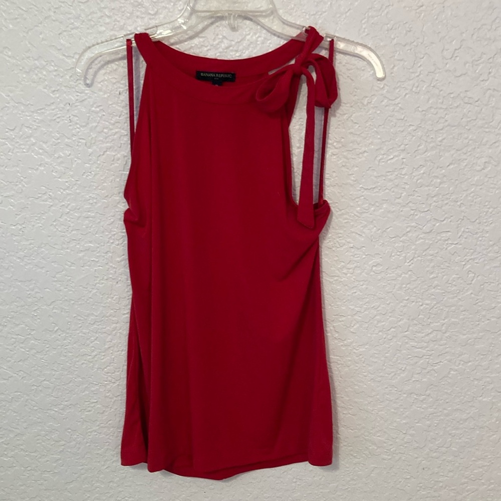 Banana Republic Red Top